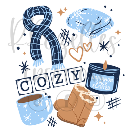 COZY IN BLUE
