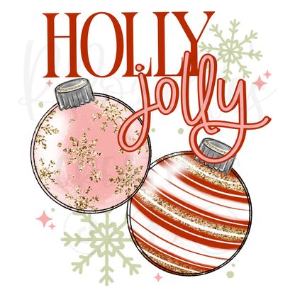HOLLY JOLLY (MATCHING SLEEVES)