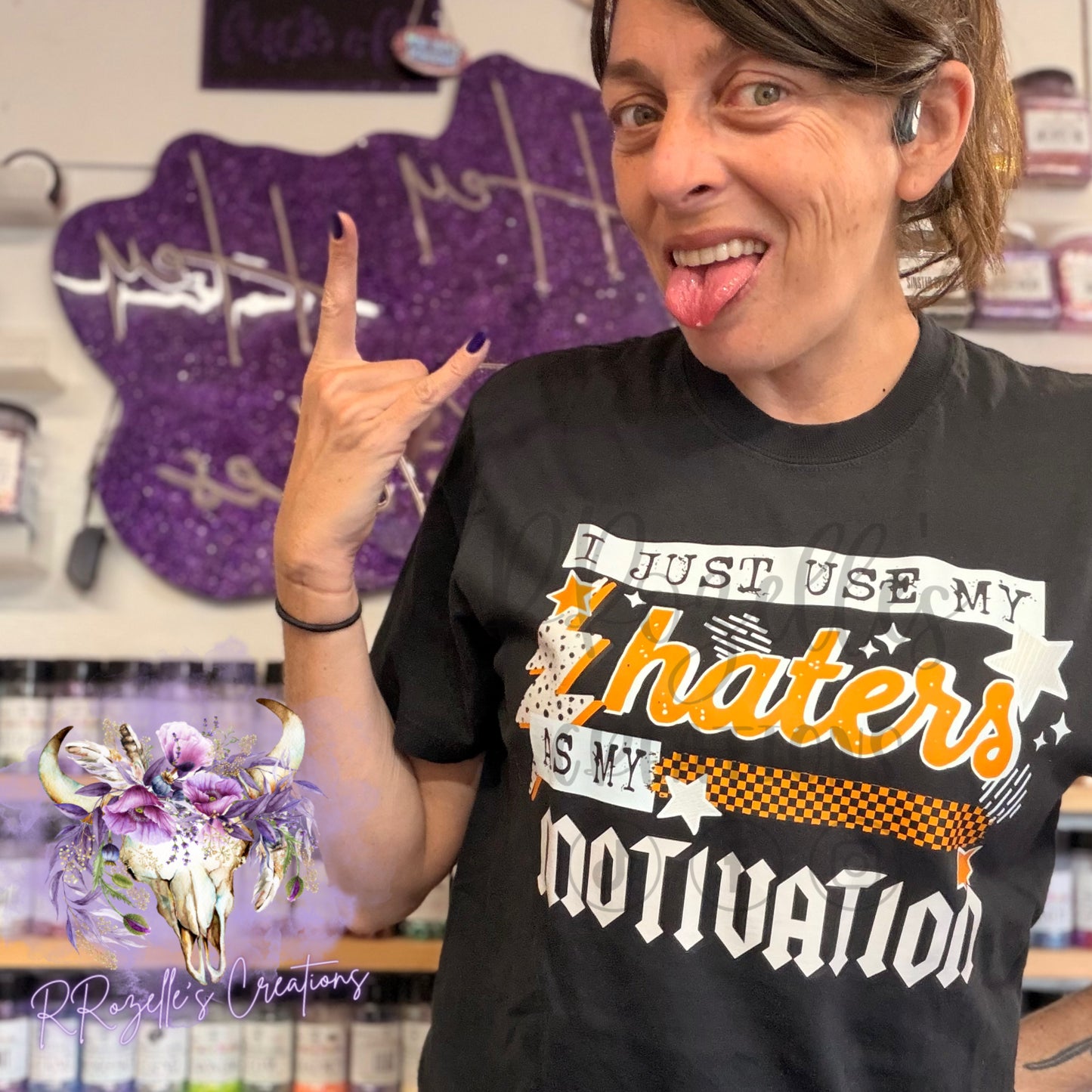 I JUST USE MY HATERS AS MY MOTIVATION — Ends 3/20