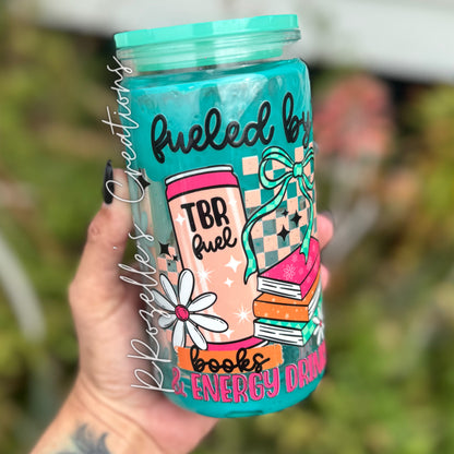 16oz Acrylic Lava Drip Snowglobe - Fueled By Books