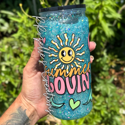 20oz Acrylic Snowglobe - Summer Lovin