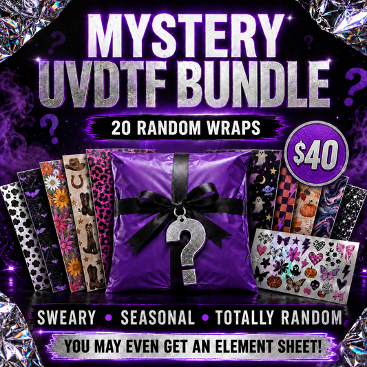 Mystery UVDTF Wrap Bundle | 20 Random Wraps