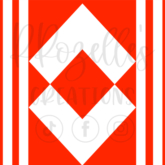 Diamond Diamond- SVG Template